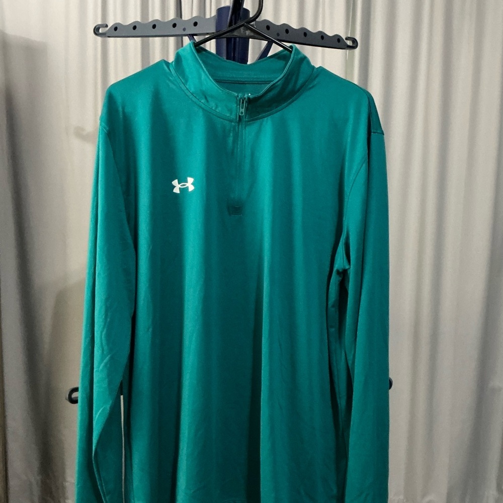 Under Armour Men’s Green Quarter-Zip Pullover (2 for the price of one!)